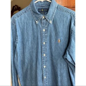 Ralph Lauren Denim Button Down Shirt